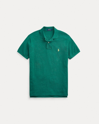Polo Ralph Lauren - Polo De Hombre Regular Verde De Manga Corta
