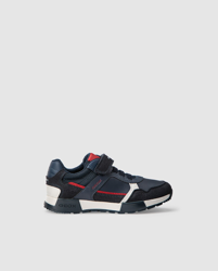 Geox - Zapatillas Deportivas De Niño En Azul Marino Con Velcro Y Cordones características