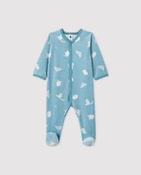 Petit Bateau - Pijama Yeti De Bebés Azul precio