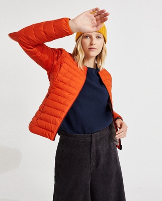 Ecoalf - Chaqueta De Mujer Corta Acolchada