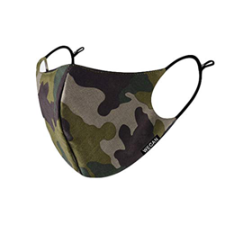 Antipolvo Camuflaje Para La Cara Adultos Transpirables Bonitas De Tela Lavables 1 PC precio