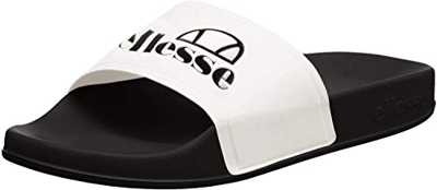 ellesse Filippo, Sandalias de Punta Descubierta para Mujer, Multicolor (White/Black Wht/Black), 40.5 EU