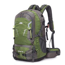 Mooedcoe 40L Mochila Montaña Senderismo Trekking Acampada, Mochila de Hombre Viaje Trabajo (Verde) características