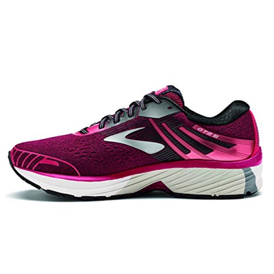 Brooks Adrenaline GTS 18, Zapatillas de Running para Mujer, Rosa (Pink/Black/White 1b619), 37.5 EU