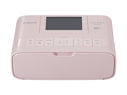 Canon Selphy CP1300 - Impresora fotográfica inalámbrica (Apple AirPrint, Mopria, pantalla abatible de 8.1 cm, tintas de 3 colores, 300 x 300 ppp) rosa en oferta