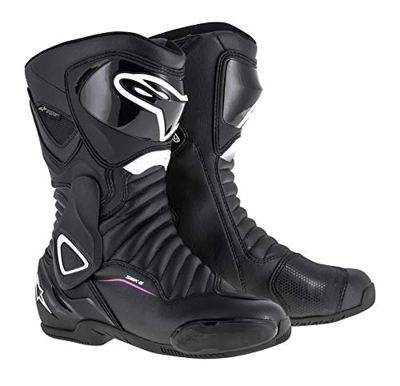 Alpinestars Stella SMX-6 V2 Drystar Black White Fuchsia, Black/White/Fuchsia, 39 - Botas de Moto