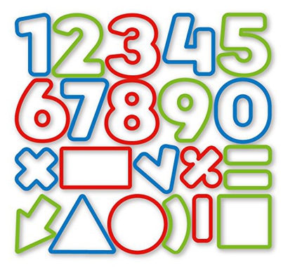 Jgo 21 Cortapastas Numeros Delicia Kids