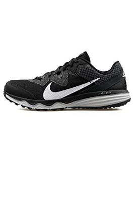 Nike Juniper Trail, Zapatillas para Correr de Carretera para Hombre, Black/White-DK Smoke Grey-Grey, 46 EU