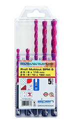 ALPEN 9083840 Estuche Brocas Multiusos SDS Plus 5 Piezas precio