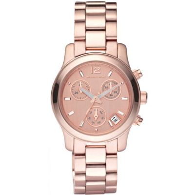 Michaël Kors MK5430 - Reloj analógico de mujer de cuarzo con correa de acero inoxidable rosa