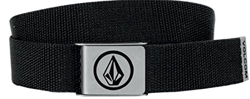 Volcom Circle Web Cinturón, Hombre, Negro, Talla Única en oferta