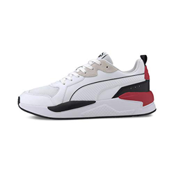 PUMA X-Ray Game, Zapatillas Unisex Adulto, Blanco White Black/High Risk Red/Gray Violet, 42 EU en oferta
