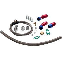 T3 T4 T70 T66 T04E Kit de manguera de línea de retorno de aceite refrigerado por aceite + retorno de aceite TPD en oferta