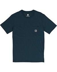 Element Basic Pocket Label Camiseta de manga corta - Azul - X-Large en oferta