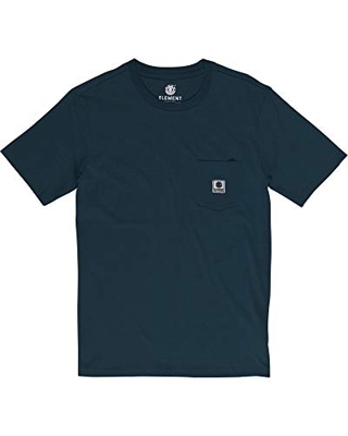 Element Basic Pocket Label Camiseta de manga corta - Azul - X-Large