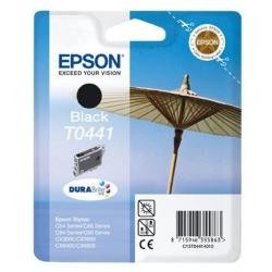 Epson C13T04414010 - Cartucho de Tinta, Negro válido para EPSON Stylus CX6400 / CX6600 / CX3650 / C84 / C86 / C64 / C66
