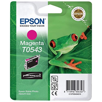 Epson C13T05434010 - Cartucho de tinta, color magenta, Ya disponible en Amazon Dash Replenishment