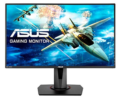 ASUS VG278Q - Monitor de Gaming de 27" (WQHD, 2560x1440, 0,4 ms, 165 Hz, Extreme Low Motion Blur Sync, G-SYNC Compatible, Adaptive-Sync) color Negro
