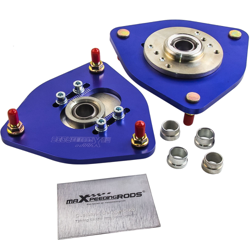 2 piezas Camber Plates para Subaru Impreza WRX GDA GDB 02-06 STi Coilover Top Mount características