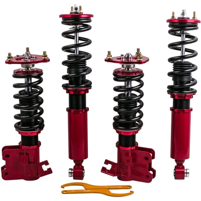 Front  and  Rear Coilover Suspensión Amortiguador para Nissan S13 200SX 240SX Silva