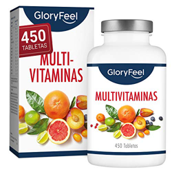 Multivitaminas y Minerales - 450 Comprimidos Veganos (Suministro para 1+ año) - Todas las Vitaminas A,B,C,D3,E, Calcio, Zinc, Selenio – Multivitamínic características