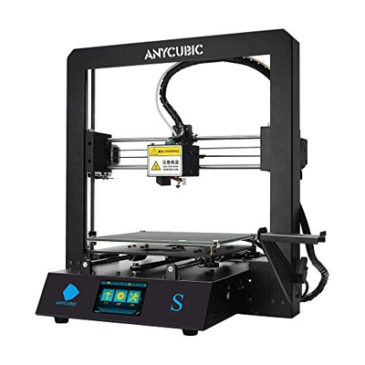 ANYCUBIC Mega S Impresora 3D Tamaño de impresión 210 x 210 x 205 mm Con Ultrabase calefactada Pantalla táctil de 3.5" Funciona con TPU/PLA/ABS