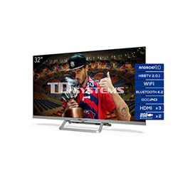Televisiones Smart TV 32 Pulgadas Android 9.0 y HBBTV, 800 PCI Hz, 3X HDMI, 2X USB. DVB-T2/C/S2, Modo Hotel - Televisores TD Systems K32DLX11HS en oferta