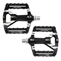 N-A Pedales MTB Bicicleta Plataforma Bici Montaña BMX Carretera Ciclismo Aleación de Aluminio CNC 9/16" Rosca de Husillo Antideslizantes Ultraligero T precio