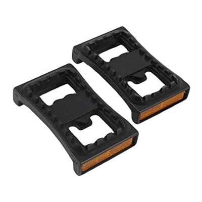 Leezo 2 - Adaptador de pedal de plataforma para bicicleta, universal, compatible bici de carretera MTB, piezas para bicicletas, SM-PD22, pedal de bici