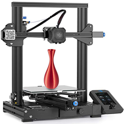 Creality Ender 3 V2 Impresora 3D, con Placa Base Silenciosa, Fuente de Alimentación Meanwell, Plataforma de Vidrio Carborundum, Tamaño de Impresión 22 en oferta