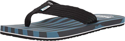 Reef Original Stripes, Chanclas para Hombre, Black/Blue, 46 EU