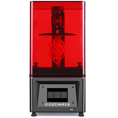 ELEGOO Mars Pro MSLA Impresora 3D de Fotocurado LCD UV con Fuente de luz LED de Matriz UV, Carbón Activado Incorporado, Impresión Fuera de Línea 11.5c