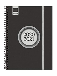 Finocam - Agenda Curso 2020-2021 E10, 155 x 212 Semana Vista Apaisada Espir Label, Negro, Español precio