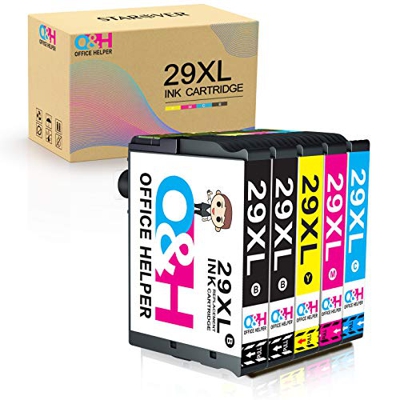 OFFICE HELPER Reemplazo de Cartucho de Tinta Compatible para Epson 29XL for Epson Expression Home XP-235 XP-245 XP-247 XP-330 XP-332 XP-335 XP-342 XP-