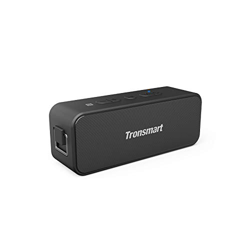 Tronsmart T2 Plus Altavoz Bluetooth 20W, Altavoz Portátil Impermeable IPX7, 24 Horas de Reproducción, Sonido Estéreo TWS, Bluetooth 5.0, Asistente de  características