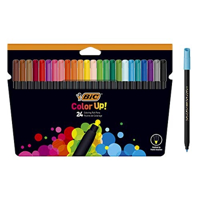 BIC Color Up rotuladores de colorear - colores surtidos, pack de 24 (964901)