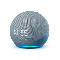 Nuevo Echo Dot (4.ª generación) | Altavoz inteligente con reloj y Alexa | Azul grisáceo en oferta