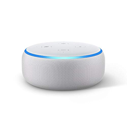 Echo Dot (3.ª generación) Reacondicionado Certificado - Altavoz inteligente con Alexa, tela de color gris claro precio