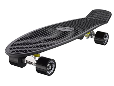 Ridge Retro 27 Skateboard, Unisex, Negro, 69 cm