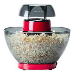 Cecotec Palomitero Fun&Taste P'Corn Easy. 1200 W, Sistema de inyección de Aire, tazón extraíble, Tapa Antiadherente y extraíble, diseño Compacto en oferta