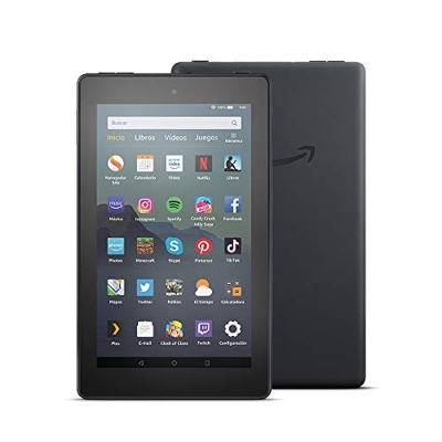 Tablet Fire 7, pantalla de 7'', 32 GB (Negro) - Incluye ofertas especiales