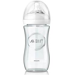Philips Avent SCF053/17 - Biberón natural de cristal, 240 ml en oferta