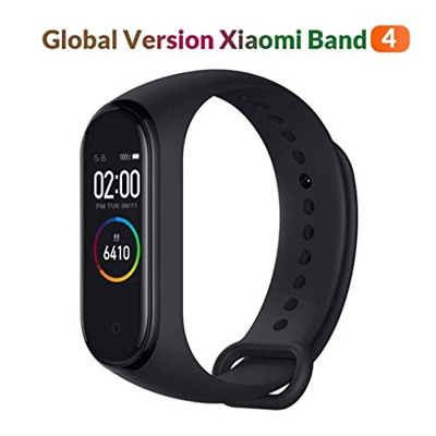 Original Xiaomi Smart Band 4, Adultos Unisex, Negro, Talla única