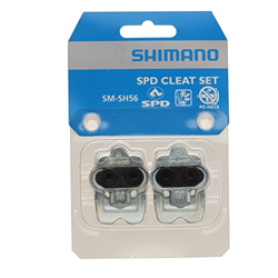 Juego de placas Shimano SM-SH56 con listones de contraplaca, negro, talla única precio