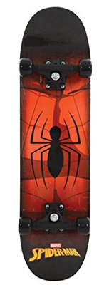 Spider-Man M002010 - Tabla de Patinaje, Color Rojo