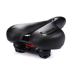 Asvert Sillin de Bicicleta Cómodo Antiprostático de Ciclismo Grande Transpirable Sillín para Bici de Urbana Carretera Montaña (Negro) en oferta