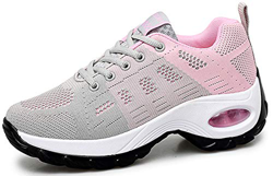 2020 Zapatos cuña Mujer Zapatillas de Deportivas Plataforma Mocasines Primavera Verano Planas Ligero Tacon Sneakers Cómodos Zapatos para Mujer Negro G precio
