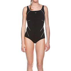 Arena Jewel – Bañador de una pieza para mujer, Mujer, color: negro (black / white), 46 EU precio