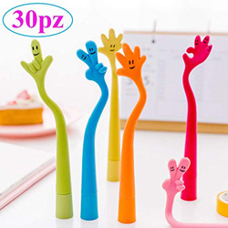 Gudotra 30pcs Bolígrafos de Dedo Bolígrafo Kawaii Detalles Regalo para Estudiante Niños de Cumpleanos Navidad (Estilo4) en oferta