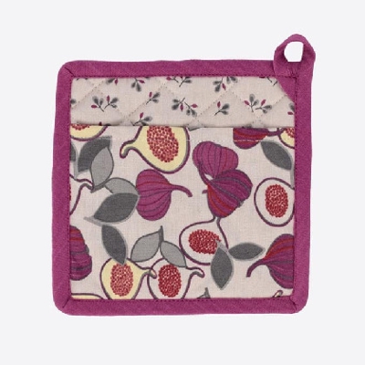 Agarrador - Higos 020x020 cm Morado